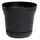 Bloem 10" Saturn Planter Black