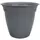 HC 16" Eclipse Round Planter Warm Gray