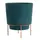 Bloem 6" Hopson Planter Charleston Green With Metal Stand