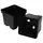 T. O. Plastics 04.50 Sq Pot Square Vacuum Traditional450 Black 375 Per Case 28Cs/Pl 700087C