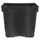 DILLEN DSQVP45PF 04.50 SQUARE PF PRESS FIT VAC POT BLACK 375 PER CASE 28 CASES PER PALLET