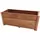 A&G 15"x14"x36" Redwood Formal Planter