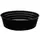 CWP 12" Black Deep Plant Saucers