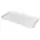 SunPack 1020 Heavy Duty Shallow Tray, White w/Hole