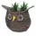 Gardener Select 10.5" Large Owl Rattan Rope Topiary 10/CS