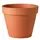 Deroma 12.2" Standard Pot Terra Cotta Case Pack