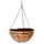 Gardener Select 14" Hanging Basket with Yellow Jewel Decoration & Chain Hanger 6/CS