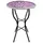Gardener Select 14" Purple Haze Glass Birdbath w/Stand