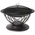 Gardener Select 30"x30"x21.65" Scroll Fire Pit Antique Bronze w/ Mesh Cover & Poker