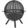 Gardener Select 34.25"x32.4"x33.2" Tree Branch Fire Ball Black w/Poker