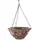 Gardener Select 14" Hanging Basket Round Brown Wicker 3 Strand Hanger 6/CS