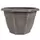 Grower Select 11.00 Octagon Planter Aged Cappuccino Tan Brush on Brown 1.64gal - 11in OD x 7.5in H x 6.37 BD 45/CS