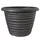Grower Select 13.00 Stout Round Full Rings Gold Brush on Black 2.94gal 15/CS - 13.3in OD x 9.5in H x 8in BD