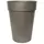 Grower Select 15.00 Euro Tall Planter Galvanized 9gal 4/CS - 15in OD x 20in H