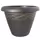 Grower Select 13.00 Naomi Planter Gold Brush on Black 2.95gal 12/CS - 13.2in OD X 10.2in H x7.12in BD