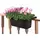 Apollo 24" Adjustable Railing Planter Black