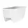 Apollo 24" Dual Deck Rail Planter White