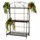 Deer Park 3 Shelf Plant Stand Black