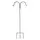Deer Park 72" Premium 5/8" Double Shepherd Plant Support Black