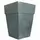 HC 16" Avino Square Planter Oxidized Black Listo
