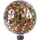 E-V 10" Sunburst Butterfly Mosaic Gazing Globe