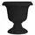 Southern Patio 19" Utopian Urn Black