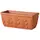 Deroma 12" Window Box Pot Terra Cotta Case Pack