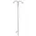AGW 90"x24" Tall Double Shepherd Hook Black