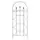 Deer Park 72" x 30" Finial Trellis Black