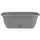 Bloem 18" Lucca Window Box Charcoal