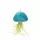 APM Air Plant Jellyfish Teal/Gold