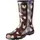 Sloggers Womens Boot w Trim Chicken Print Red Size 10
