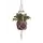 Primitive 42" Woven Cotton Brown Bead