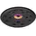 Plant Stand 17" Down Under Saucer Black