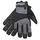 SWI West County Men Work Glove Coal Synthetic Leather Pad Palm