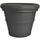 Tusco 13.5" Rolled Rim Planter Espresso