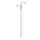 Panacea 5/8" Shepherds Hook 90" Double Offset Black