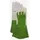 BGC Thorn Resistant Gauntlet Glove XS Green