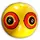 Bird-X Scare Eye Yellow Vinyl Ball