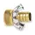 Gilmour Brass Coupling Male Coupling, 3/4"