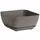 Majestic Gdn Planter Taupe 12"x12" Square Matte