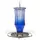 Perky Pet Sapphire Starburst Glass Vintage Seed Feeder