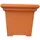 Tusco 20" Square Planter Terra Cotta