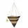 WSP 14" Brushwood & White Rattan Square Cone