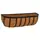 WSP 24" Forge Trough Planter With Coco Liner