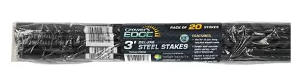 Grower's Edge Deluxe Steel Stake 5/16 in Diameter 3 ft (20/Bag)