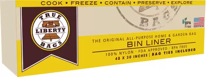 True Liberty Bin Liners 48 in x 30 in (10/pack)