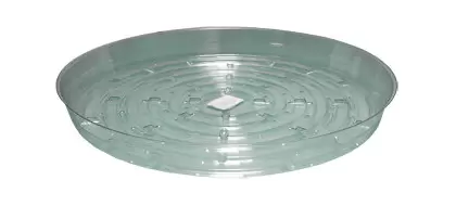 Clear Saucer, 14", pack of 10