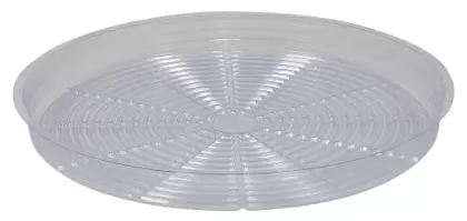 Gro Pro Premium Clear Plastic Saucer 18 in (25/Cs)