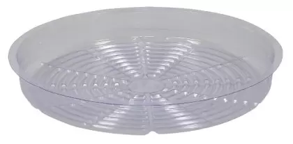 Gro Pro Premium Clear Plastic Saucer 14 in (25/Cs)